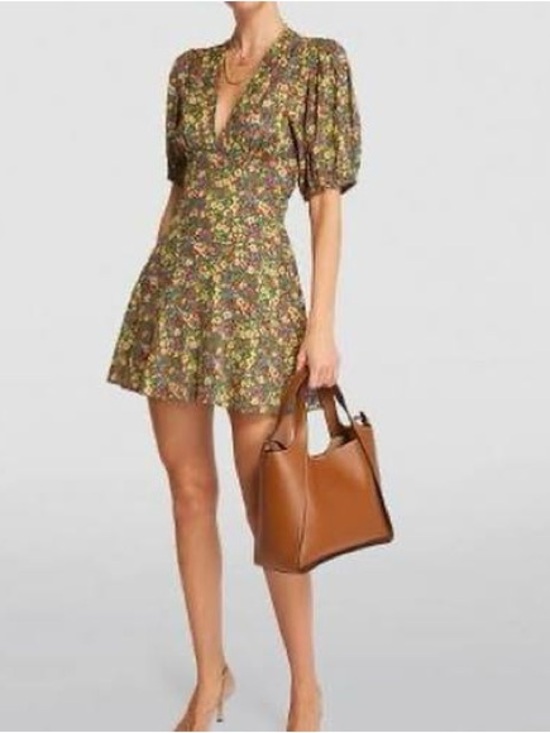 Doen Dresses & Skirts - Dôen Emilia Dress in Green Valley Floral